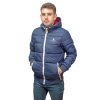 Campera Hombre Inflada Azul Santa Barbara CMA-22